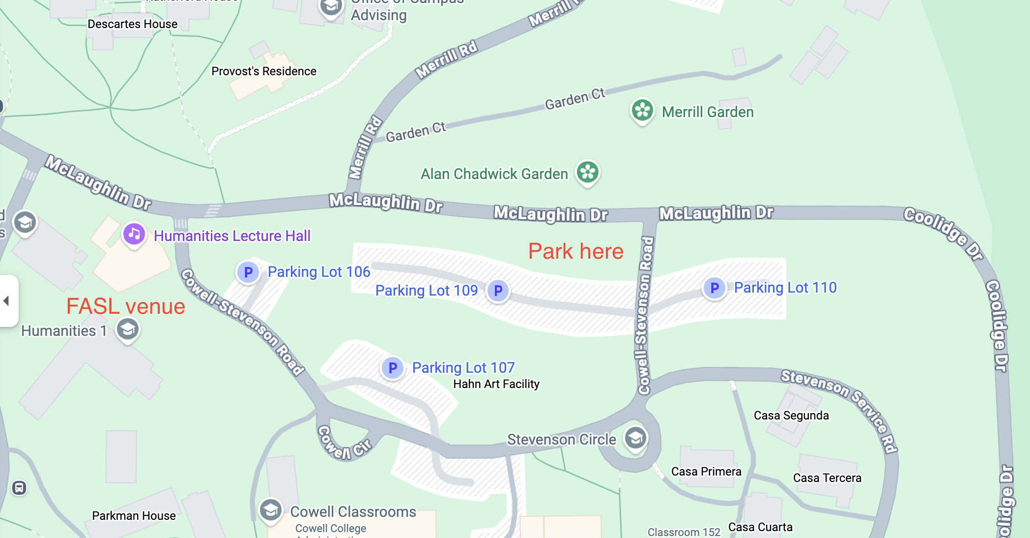 FASL 35 Parking tips